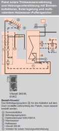 Viessmann Paket Vitosol 200-FM, 6x SV2F, HU Vitocell 340-M 910l SVKC vitographite