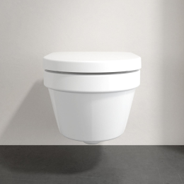 Villeroy & Boch Architectura Wand-WC mit DirectFlush mit WC-Sitz, weiß