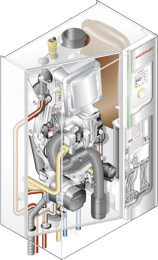 Weishaupt Paket WTC-GW 15-B H-0, Aufputz Gas-Brennwertgerät