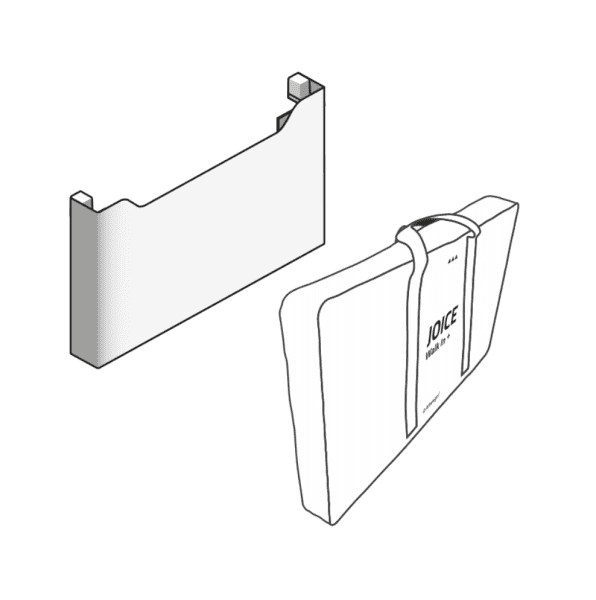 Artweger Joice Walk In+ Zubehör Aufbewahrungsbox für Schott