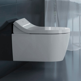 Duravit Elektronischer Bidet-Aufsatz, Softclose, weiß