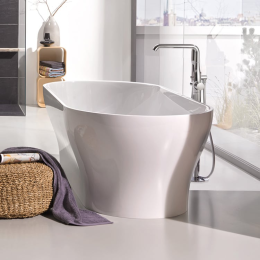 Grohe Essence Badewanne Einhebelmischer Bodenmontage verchromt
