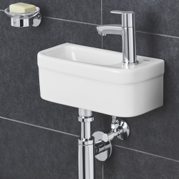 Grohe Euro Ceramic - Handwaschbecken 37x18 cm, Alpinweiß