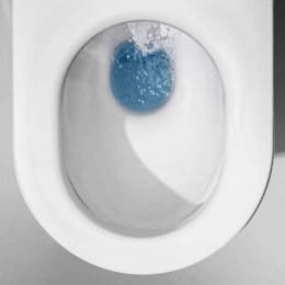 Laufen Cleanet Navia Dusch-WC Komplettanlage, mit WC-Sitz weiß, mit Clean Coat