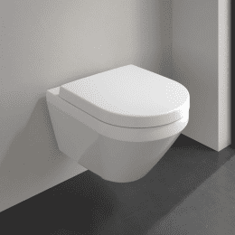 Villeroy & Boch Architectura Wand-WC mit SoftClosing-Sitz, DirectFlush, TwistFlush, Alpinweiß