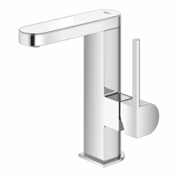 Grohe Plus Digitale Waschtischarmatur L, mit Push-Open-Ablaufgarnitur, Chrom