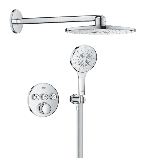 Grohe Grohtherm SmartControl Duschsystem Unterputz mit Rainshower SmartActive 310