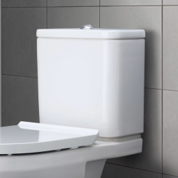 Duravit No.1 Spülkasten Wasseranschluss unten links Dualflush weiß