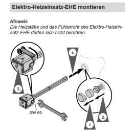 Viessmann Einschraubheizkörper 6 kW