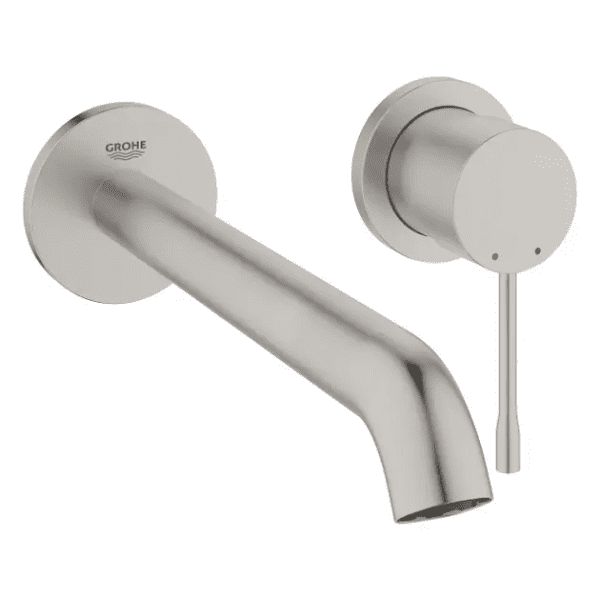 Grohe Essence Unterputz-Waschtischarmatur, 2-Loch-Montage, Supersteel