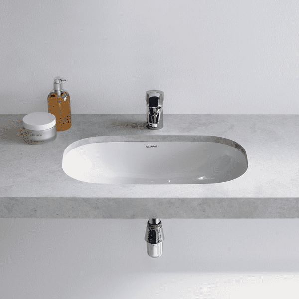 Duravit D-Code Unterbauwaschtisch 50x29 cm, ohne Hahnloch, Alpinweiß