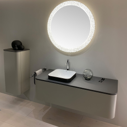 Duravit Happy D.2 Plus Spiegel, 700 mm, LED-Beleuchtung und Spiegelheizung
