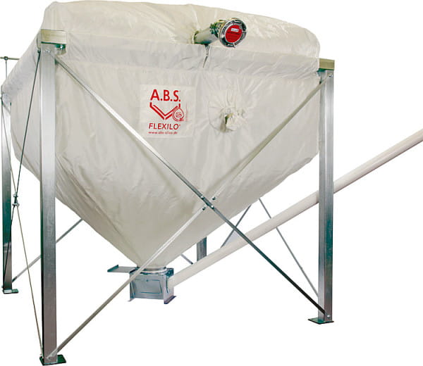 ABS Pelletsilo, Flexilo HP 24/18, inkl. Gestell und Füllleitung