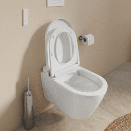 Duravit SensoWash D-Neo Wand-Dusch-WC Compact mit WC-Sitz mit DuraShield, weiß
