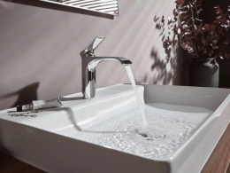 Hansgrohe Vivenis Waschtischarmatur 110, EcoSmart, verchromt Hansgrohe Vivenis Waschtischarmatur 110, EcoSmart, verchromt