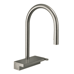 Hansgrohe Aquno Select M81 Küchenarmatur, ausziehbar, schwenkbar edelstahl gebürstet