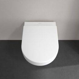 Villeroy & Boch Architectura Wand-WC mit SoftClosing-Sitz, DirectFlush, TwistFlush, Alpinweiß