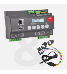 SMARTFOX Pro 2 3Y Energiemanager inkl. 100A Stromwandler teilbar - 0% MwSt (gemäß §12 Abs. 3 UstG)