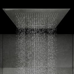 Steinberg Sensual Rain iFlow Duschsystem, mit Sensual Rain Wall Rain Regenpaneel, eckig