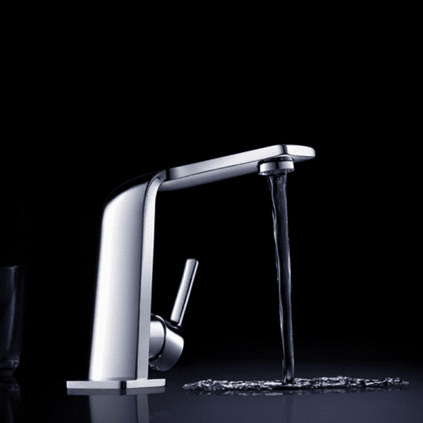 Premium AQVA FLOW Design Waschtisch-Einhebelmischer