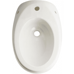 Laufen Il Bagno Alessi One - Wandbidet, Wasseranschluss seitlich, LCC, weiß