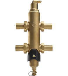 SPIROTECH Hydraulische Weiche SpiroCross AX-J m. Magnet, 1" IG, 10 bar, 110 Grad