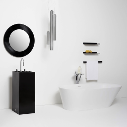 LAUFEN Kartell freistehende Badewanne 171,5 x 81,5 cm weiß matt