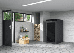 Viessmann Vitoligno 200-S 30 kW vitographite