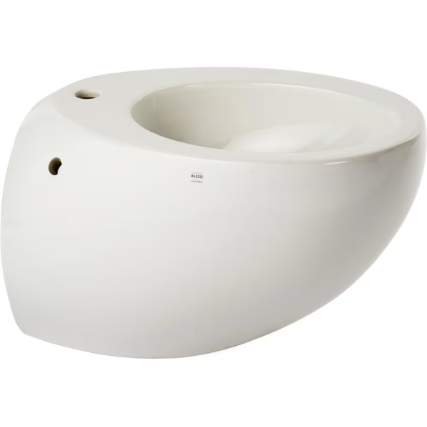 Laufen Il Bagno Alessi One - Wandbidet, Wasseranschluss seitlich, LCC, weiß