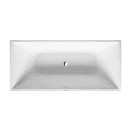 Duravit DuraSquare freistehende Badewanne, eckig 1600x750 mm weiß matt