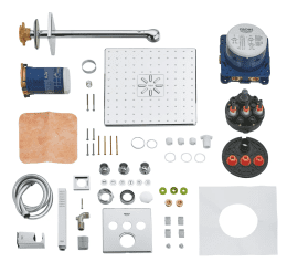 Grohe SmartControl Perfect Duschsäule mit Unterputzarmatur, verchromt Grohe SmartControl Perfect Duschsäule mit Unterputzarmatur, verchromt