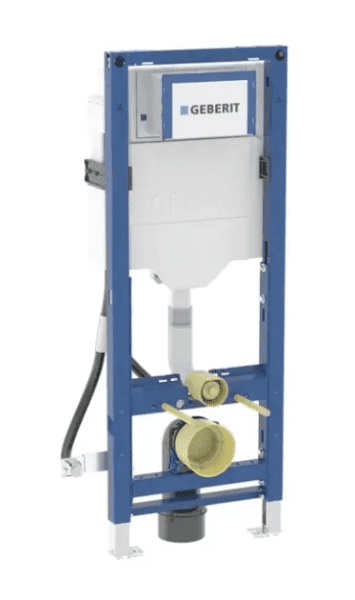Geberit Duofix Montageelement für Wand-WC 112 cm mit Sigma Spülkasten 12 cm barrierefrei